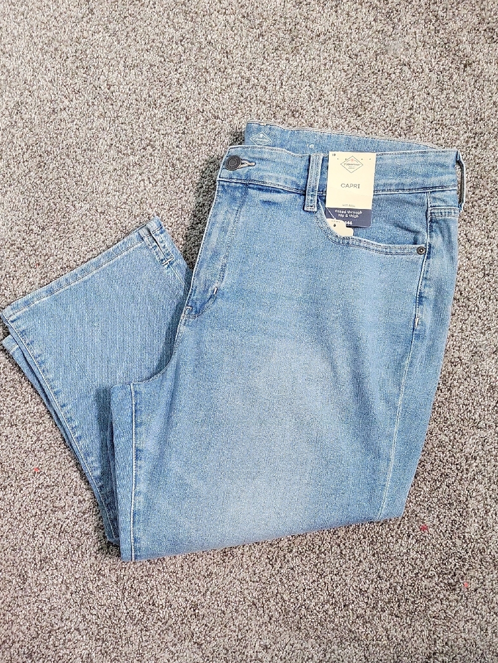 NWT Denim Capris